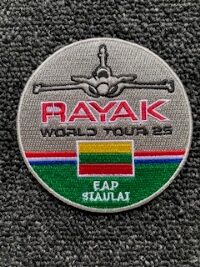 Patch rond "RAYAK EAP SIAULAI" Couleur (Brodé)